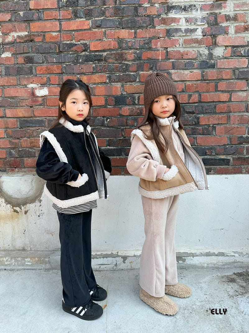 Ellymolly - Korean Children Fashion - #minifashionista - M China Collar Crop Jumper - 8