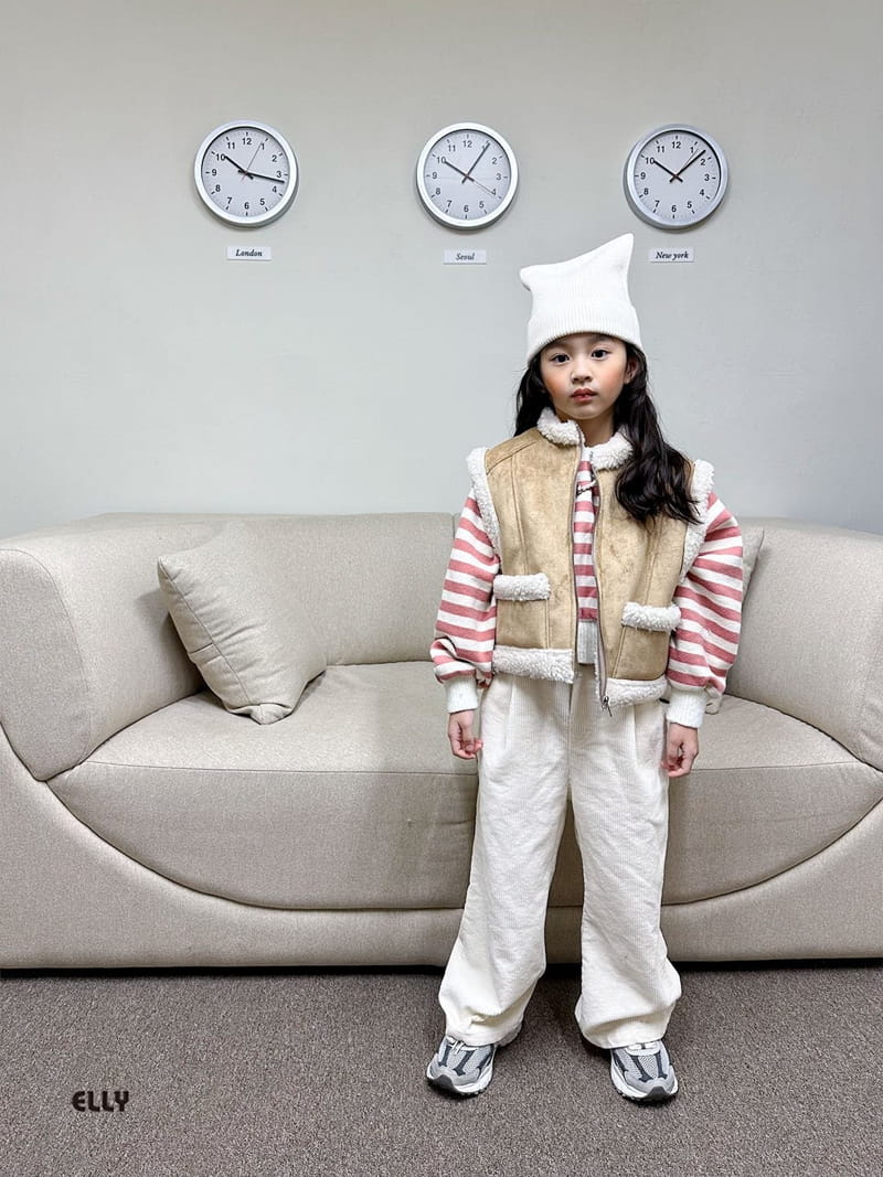 Ellymolly - Korean Children Fashion - #toddlerclothing - Indi St Crop Sweatshirt - 11