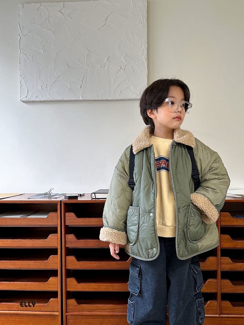 Ellymolly - Korean Children Fashion - #toddlerclothing - Bono Reversible Jumper - 8