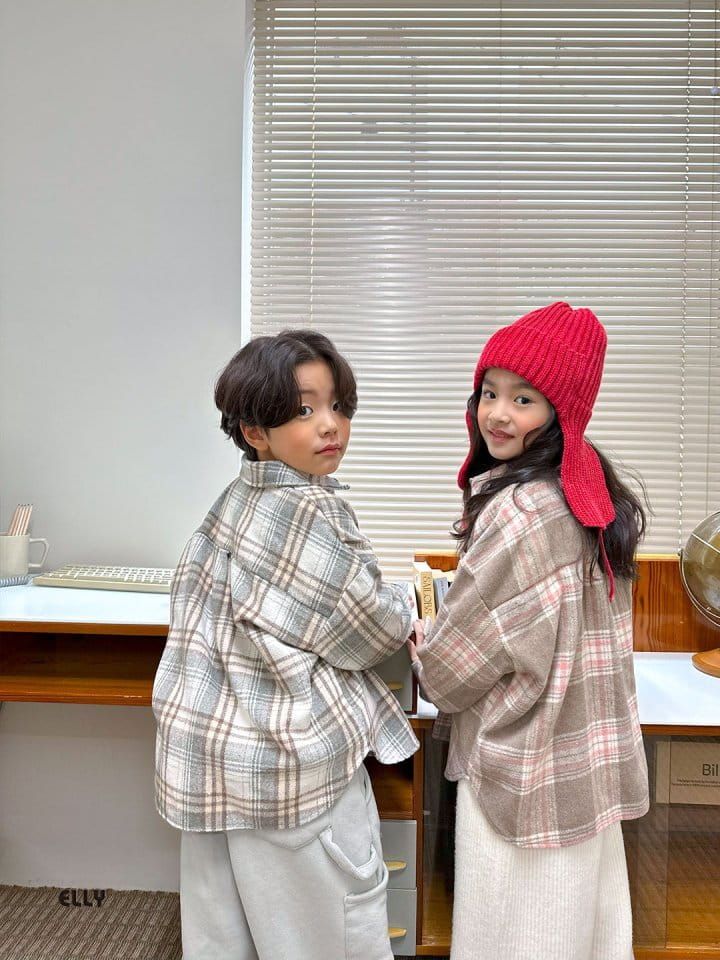 Ellymolly - Korean Children Fashion - #toddlerclothing - Elly Knit Trendy Beanie - 9