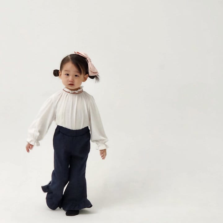 Flower J - Korean Baby Fashion - #babyoninstagram - Satin Big Hairpin - 3