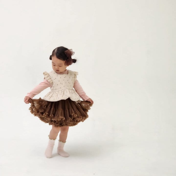 Flower J - Korean Children Fashion - #childofig - Cherry Vest