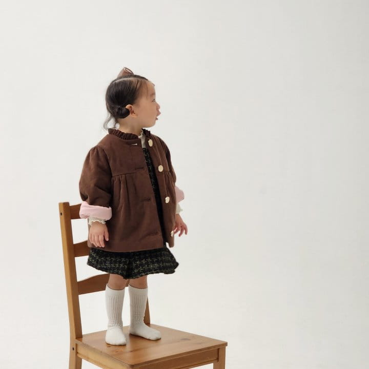Flower J - Korean Children Fashion - #childrensboutique - Two Color Jacket - 4