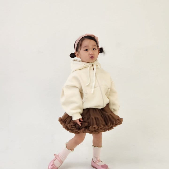 Flower J - Korean Children Fashion - #designkidswear - Lumi Hoody Zip-up - 4