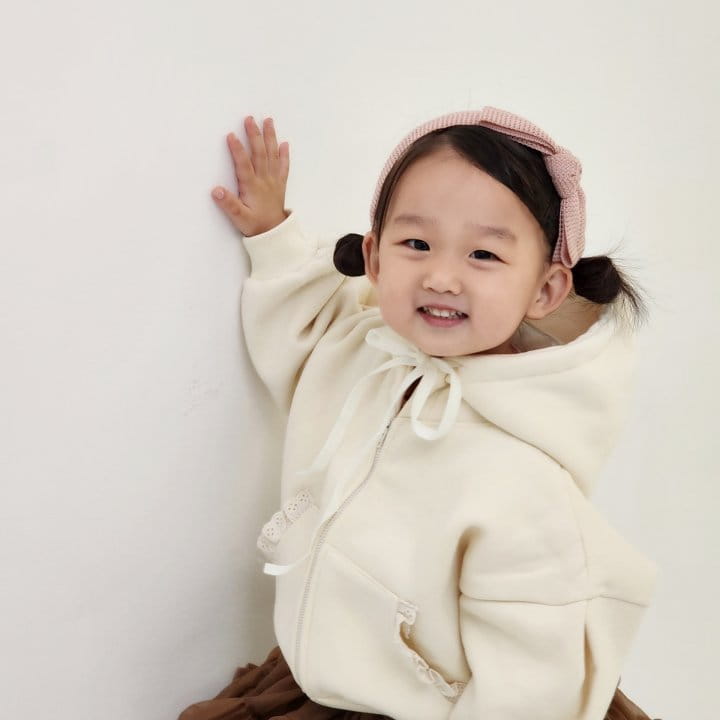 Flower J - Korean Children Fashion - #kidsshorts - Lumi Hoody Zip-up - 6