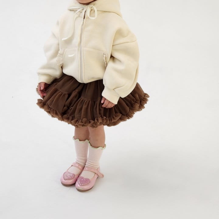 Flower J - Korean Children Fashion - #kidsstore - Lumi Hoody Zip-up - 7