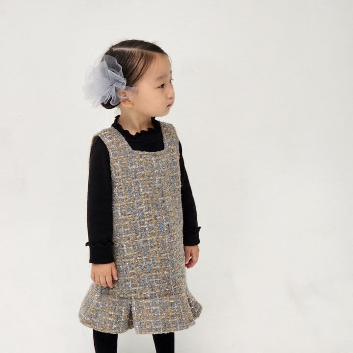 Flower J - Korean Children Fashion - #magicofchildhood - Twid One-piece - 9