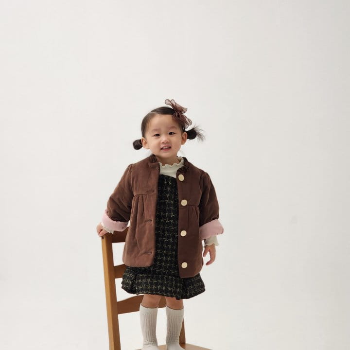 Flower J - Korean Children Fashion - #stylishchildhood - Two Color Jacket
