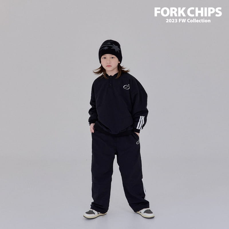 Fork Chips - Korean Children Fashion - #childofig - Shooting Anorak Sweatshirt - 6
