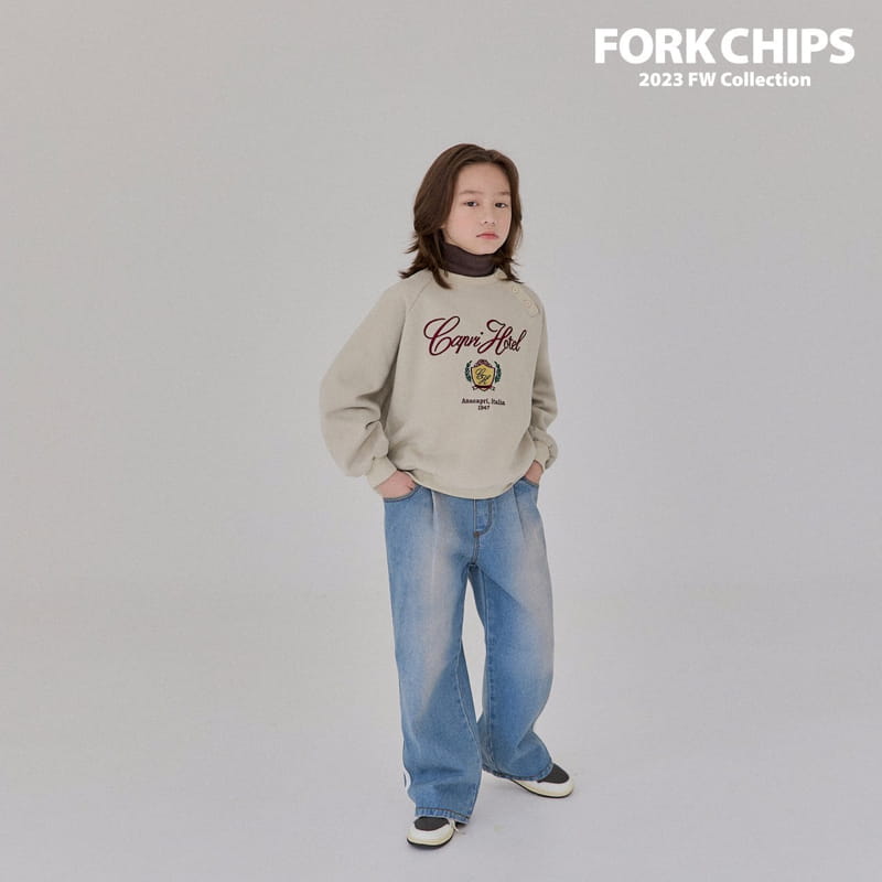 Fork Chips - Korean Children Fashion - #childofig - Milano Sweatshirt
