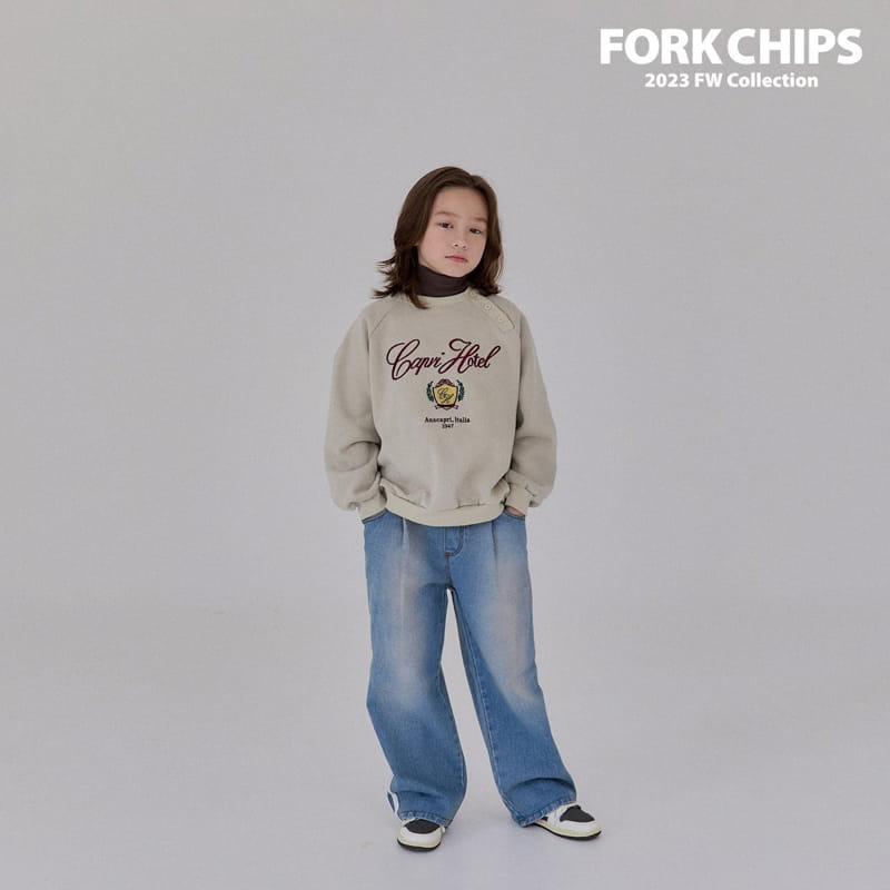 Fork Chips - Korean Children Fashion - #childofig - Milano Sweatshirt - 2