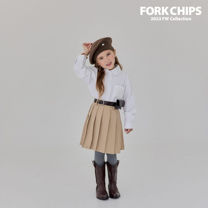 Fork Chips - Korean Children Fashion - #childofig - Trade Shirt - 4
