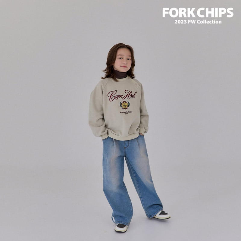 Fork Chips - Korean Children Fashion - #childrensboutique - Milano Sweatshirt - 3