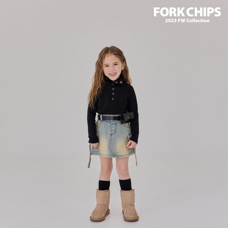 Fork Chips - Korean Children Fashion - #designkidswear - Leather Belt Bag - 6
