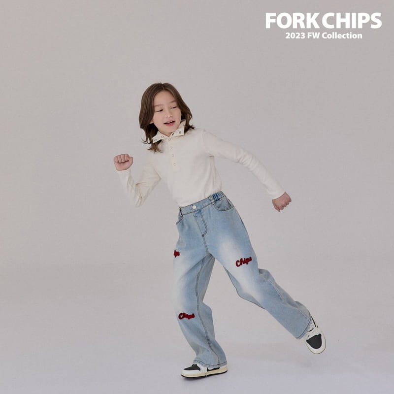 Fork Chips - Korean Children Fashion - #designkidswear - Tom Turtleneck Tee - 5