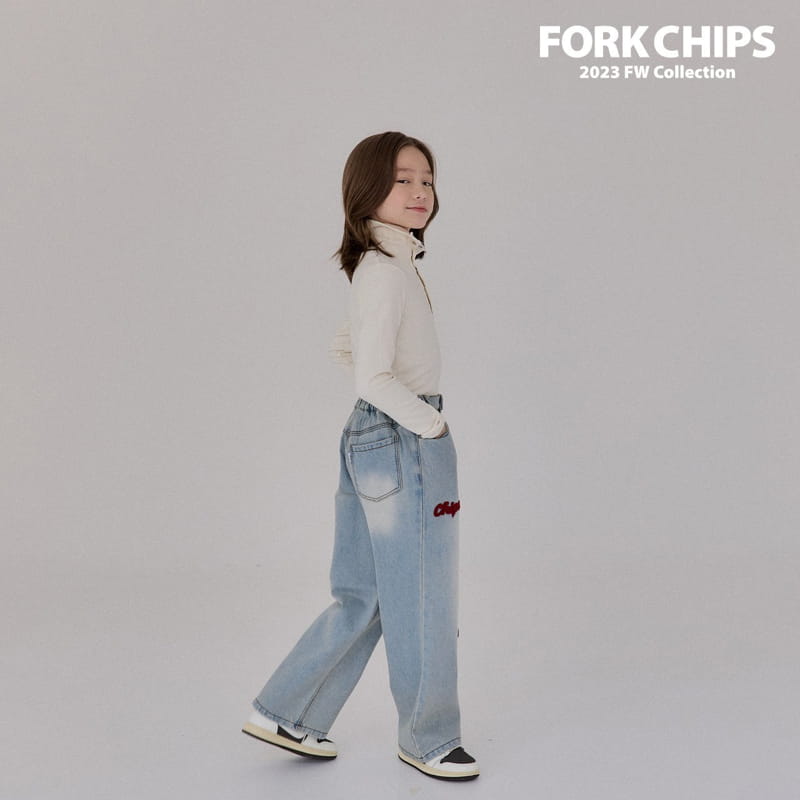 Fork Chips - Korean Children Fashion - #discoveringself - Tom Turtleneck Tee - 6