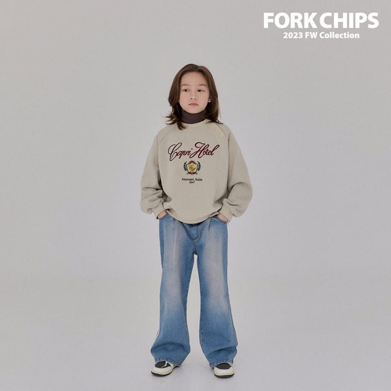 Fork Chips - Korean Children Fashion - #discoveringself - Milano Sweatshirt - 5