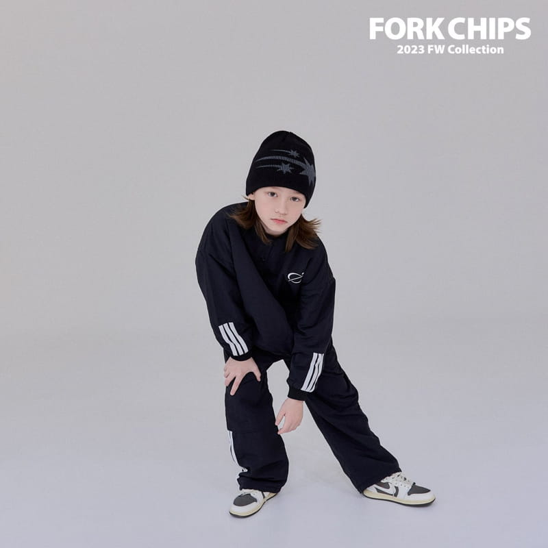 Fork Chips - Korean Children Fashion - #fashionkids - Shooting Anorak Sweatshirt - 11