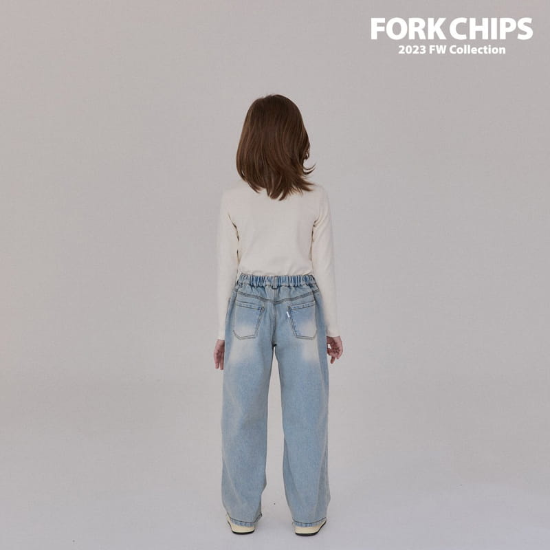 Fork Chips - Korean Children Fashion - #kidsstore - Tom Turtleneck Tee - 9