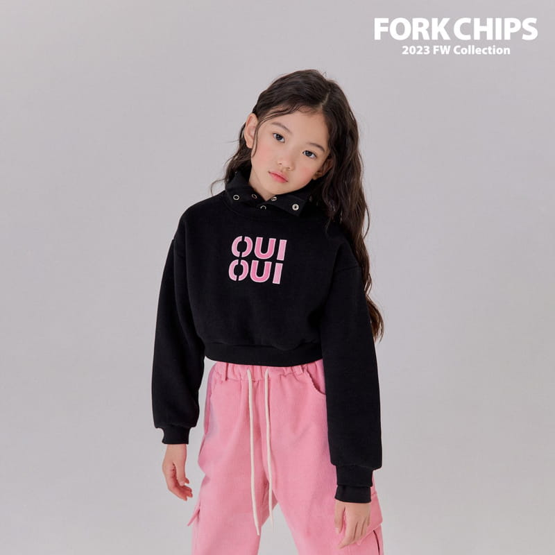Fork Chips - Korean Children Fashion - #kidsstore - Sand Rib Pants - 7