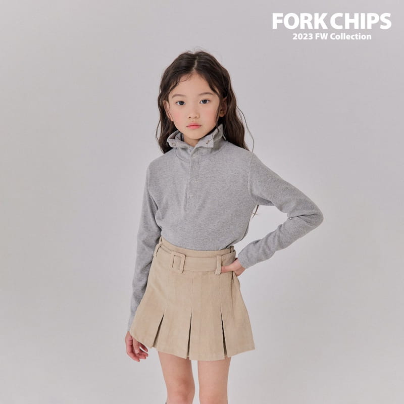 Fork Chips - Korean Children Fashion - #kidzfashiontrend - Tom Turtleneck Tee - 10