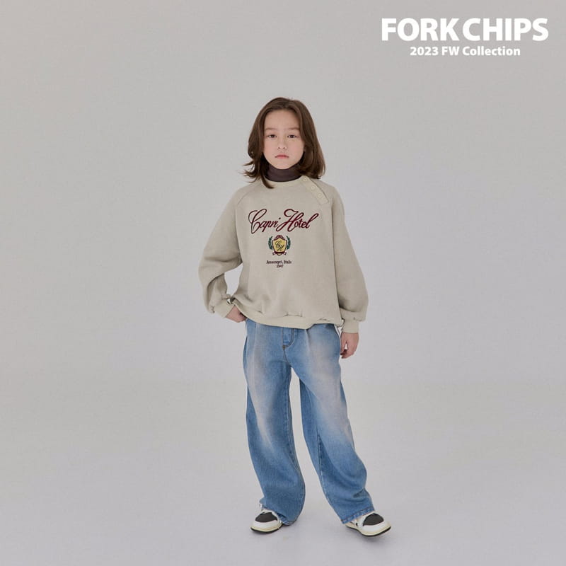 Fork Chips - Korean Children Fashion - #kidzfashiontrend - Milano Sweatshirt - 9