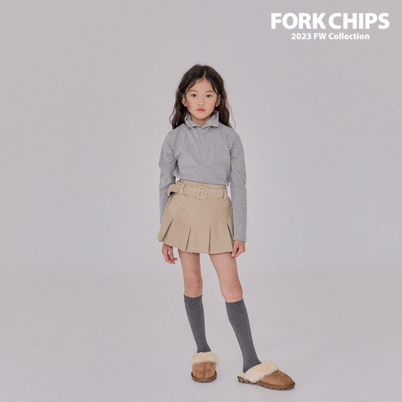 Fork Chips - Korean Children Fashion - #littlefashionista - Tom Turtleneck Tee - 12