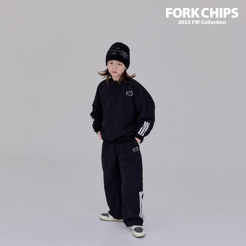 Fork Chips - Korean Children Fashion - #littlefashionista - Shooting Anorak Sweatshirt - 2
