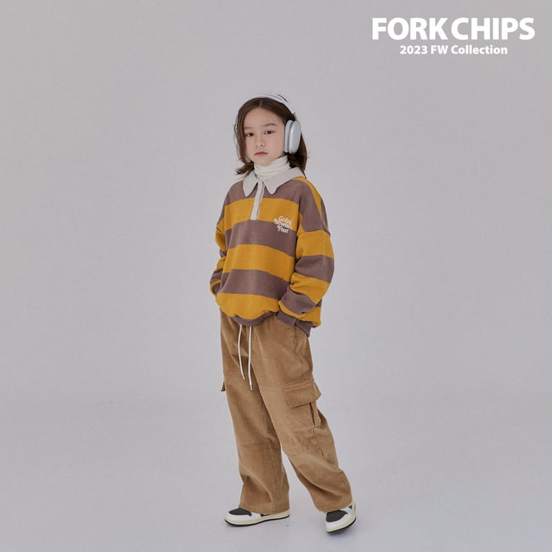 Fork Chips - Korean Children Fashion - #magicofchildhood - Nude St Sweatshirt - 12