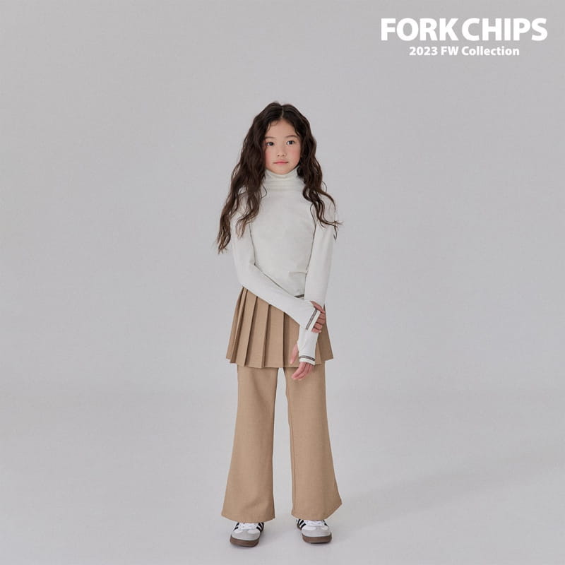 Fork Chips - Korean Children Fashion - #minifashionista - Lamp Pleats Pants - 9