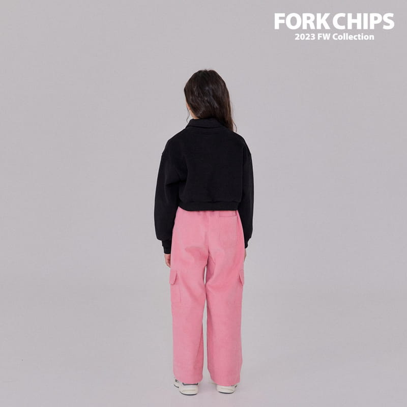 Fork Chips - Korean Children Fashion - #minifashionista - Sand Rib Pants - 12