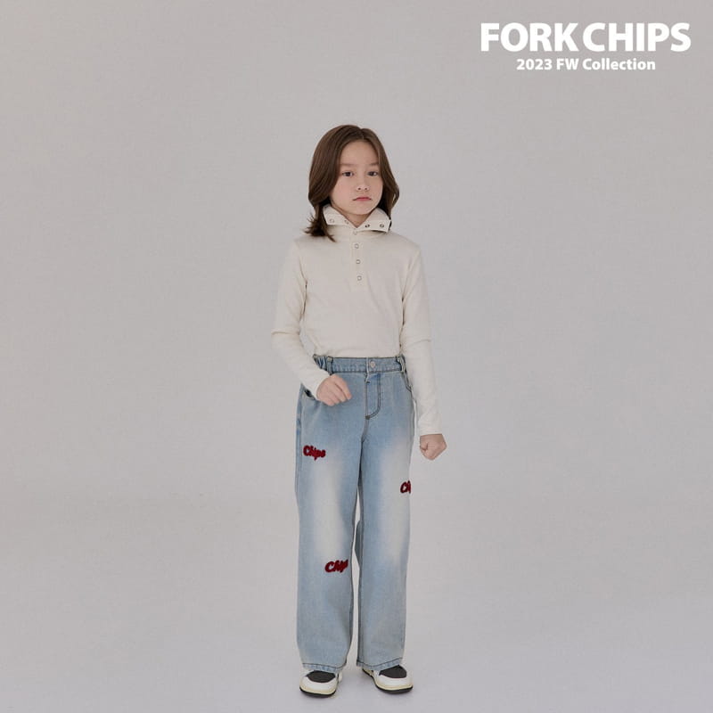 Fork Chips - Korean Children Fashion - #toddlerclothing - Tom Turtleneck Tee