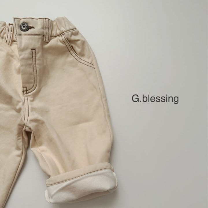 G Blessing - Korean Children Fashion - #childofig - Stitch Pants - 3