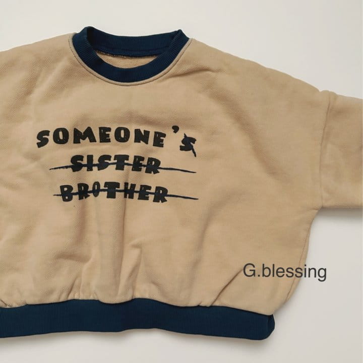G Blessing - Korean Children Fashion - #childofig - Some One Sweatshirt - 2