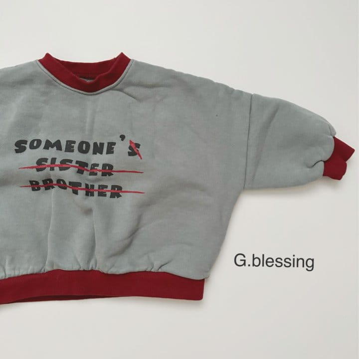 G Blessing - Korean Children Fashion - #childofig - Some One Sweatshirt - 4