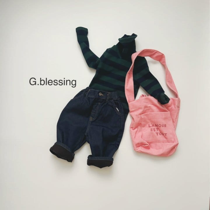 G Blessing - Korean Children Fashion - #designkidswear - Ppappi Turtleneck Tee - 7