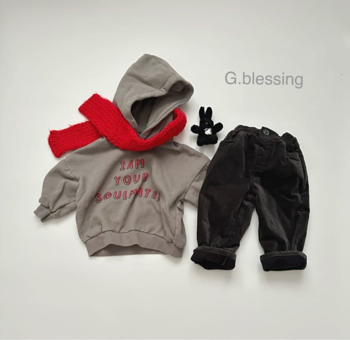 G Blessing - Korean Children Fashion - #kidsstore - Soul Mate Hoody Tee - 4