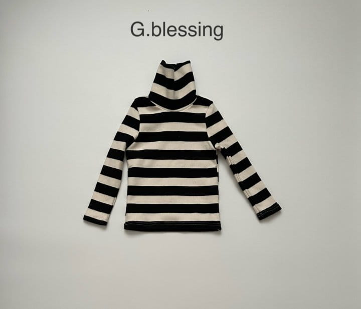 G Blessing - Korean Children Fashion - #magicofchildhood - Ppappi Turtleneck Tee