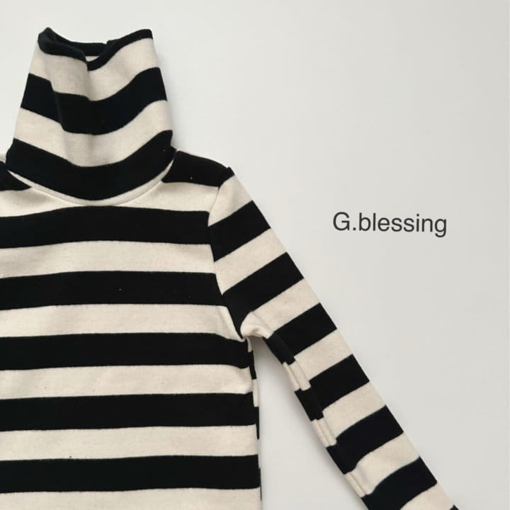 G Blessing - Korean Children Fashion - #minifashionista - Ppappi Turtleneck Tee - 2