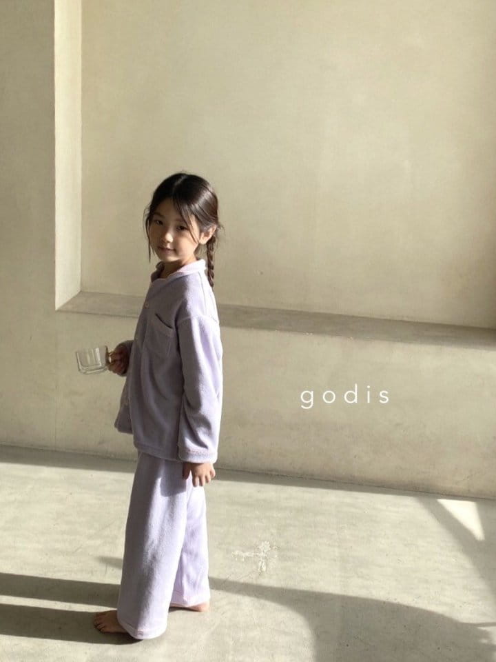 Godis - Korean Children Fashion - #childrensboutique - Fleece Pajama - 8