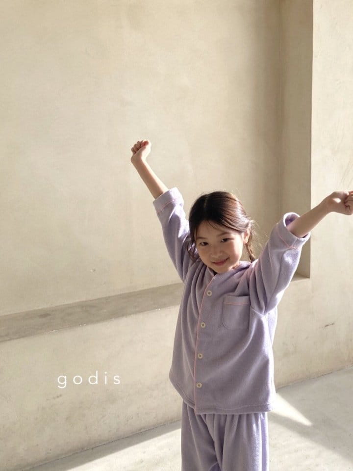 Godis - Korean Children Fashion - #designkidswear - Fleece Pajama - 9