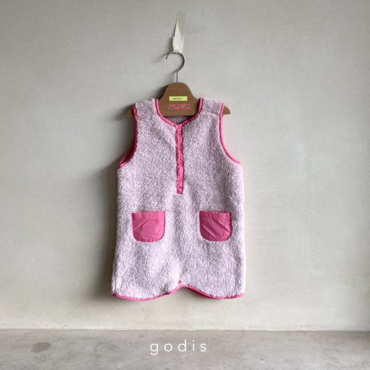 Godis - Korean Children Fashion - #kidsshorts - Sleep Vest - 2