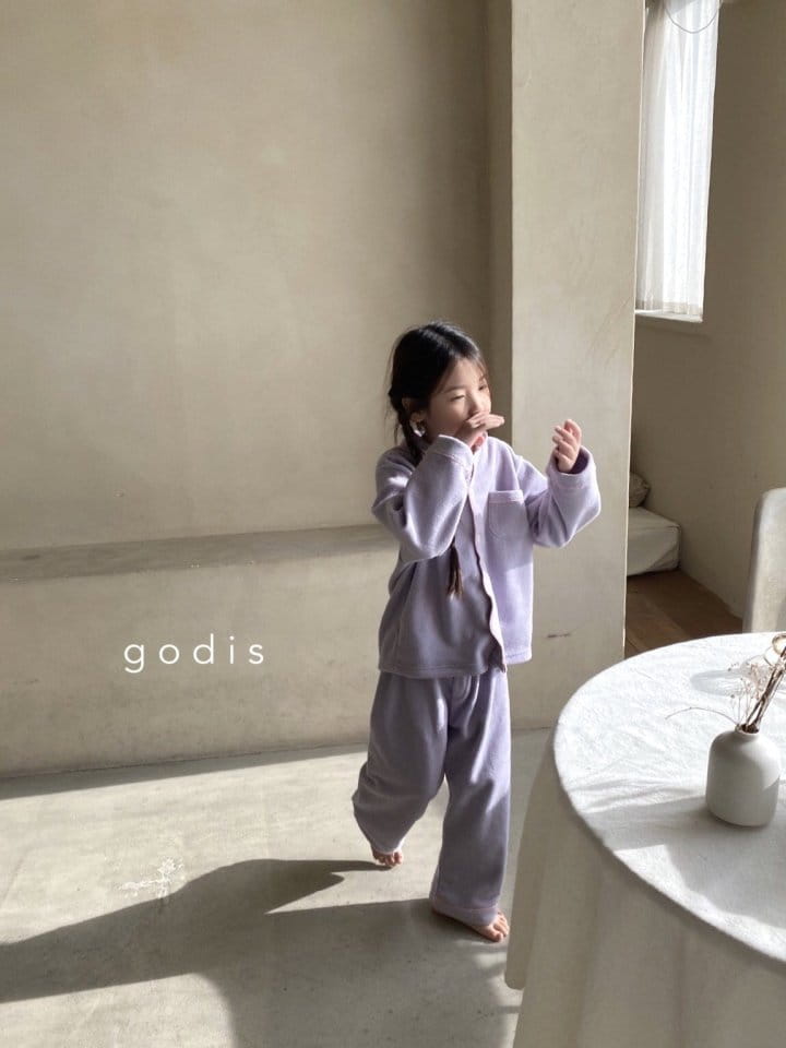 Godis - Korean Children Fashion - #prettylittlegirls - Fleece Pajama - 5