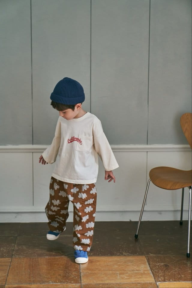 Green Tomato - Korean Children Fashion - #kidsstore - Cloud Wrinkle Pants - 2