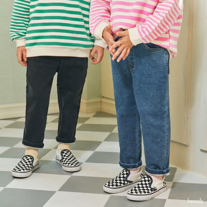 Hanab - Korean Children Fashion - #designkidswear - Striaght Fleece Jeans