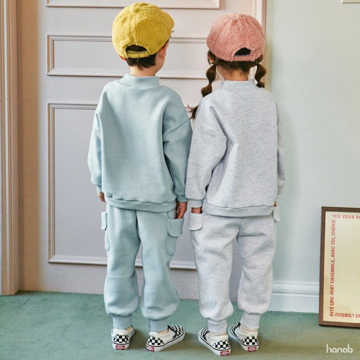 Hanab - Korean Children Fashion - #discoveringself - Moment Top Bottom Set - 2