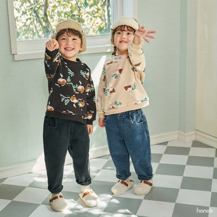 Hanab - Korean Children Fashion - #kidsshorts - Fleece Jeans - 3