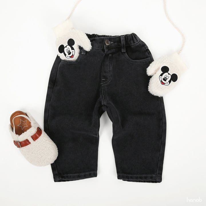 Hanab - Korean Children Fashion - #kidzfashiontrend - Fleece Jeans - 5