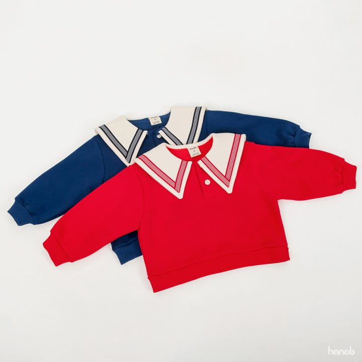 Hanab - Korean Children Fashion - #toddlerclothing - Point Collar Top Bottom Set Skirt - 3