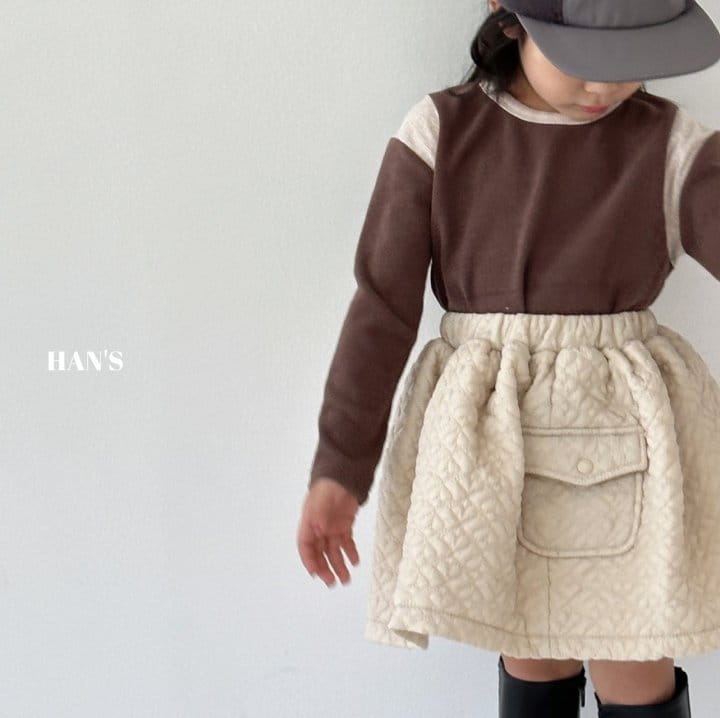 Han's - Korean Children Fashion - #Kfashion4kids - Quilting Pocket Skirt - 10